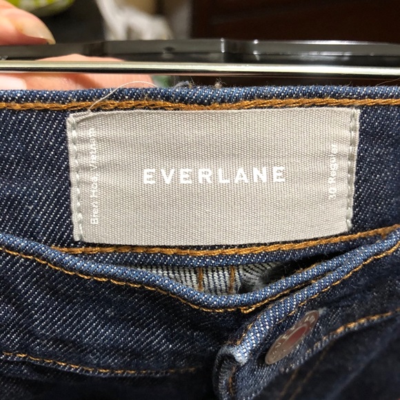 Everlane Womens High Rise Dark Wash Skinny Jeans Blue Size 30 - Picture 2 of 6